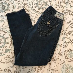 True Religion Crop Jeans
